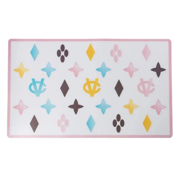 Chewy Vuiton Haute Diggity Dog Pet Food Placemat Designer Inspired NEW - Picture 1 of 3